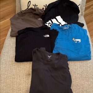 5 long sleeve men shirts